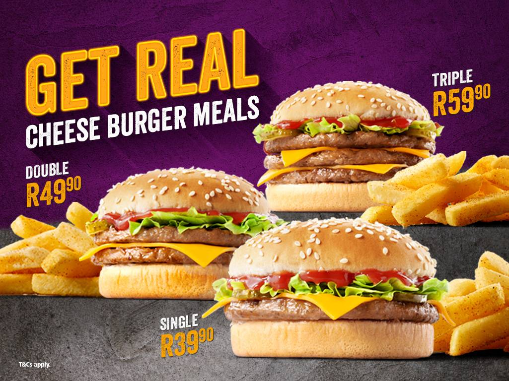 Real Value Classic Burgers & Real Hungry King Steer Burgers