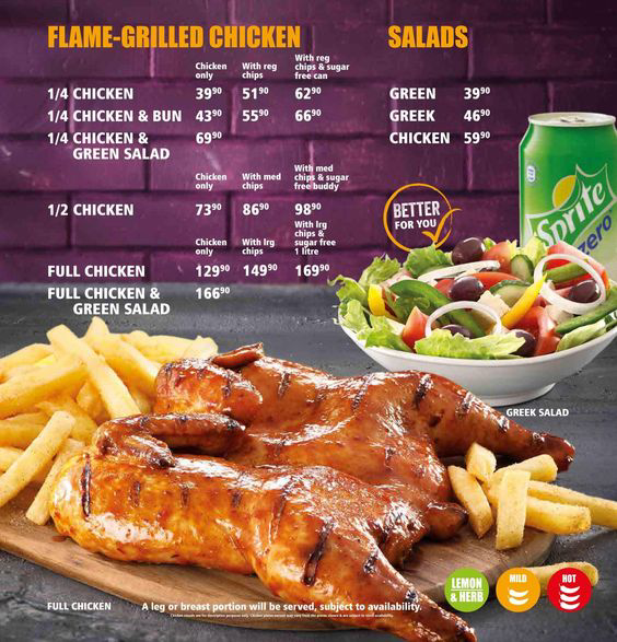 Steers Breakfast Menu With Updated Prices in South Africa 2024