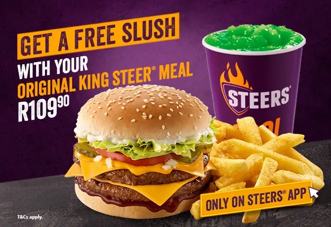 Steers Menu With Updated Prices in South Africa 2024 – menu za