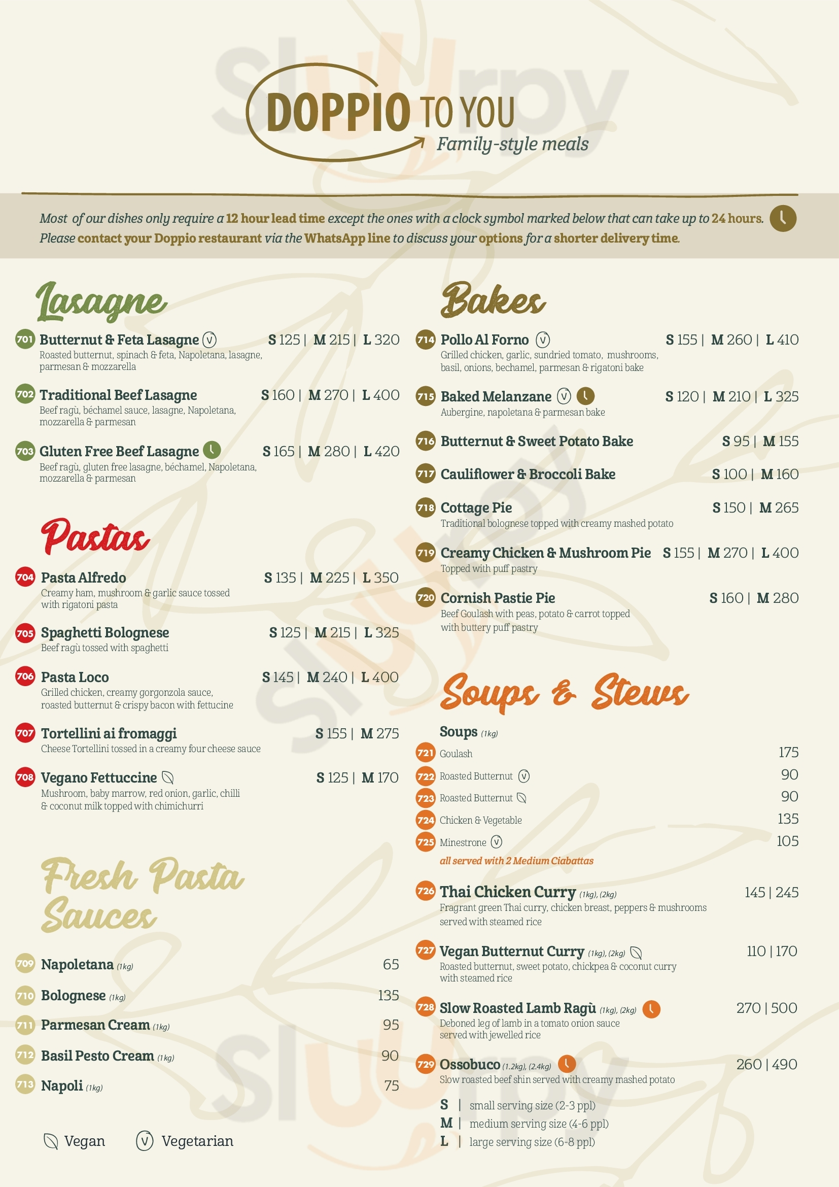 Doppio Menu