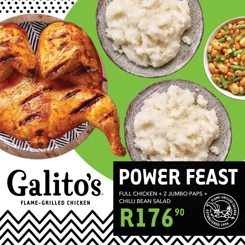 Galitos Menu With Updated Prices in South Africa 2024