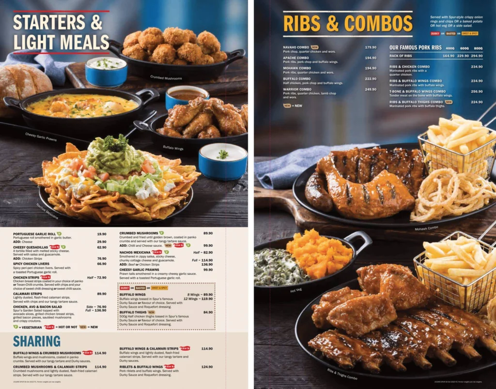 Ribs, Grills & Combos